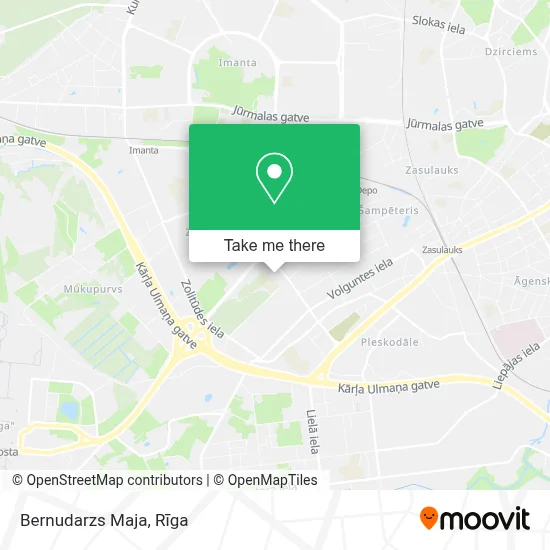 Bernudarzs Maja map