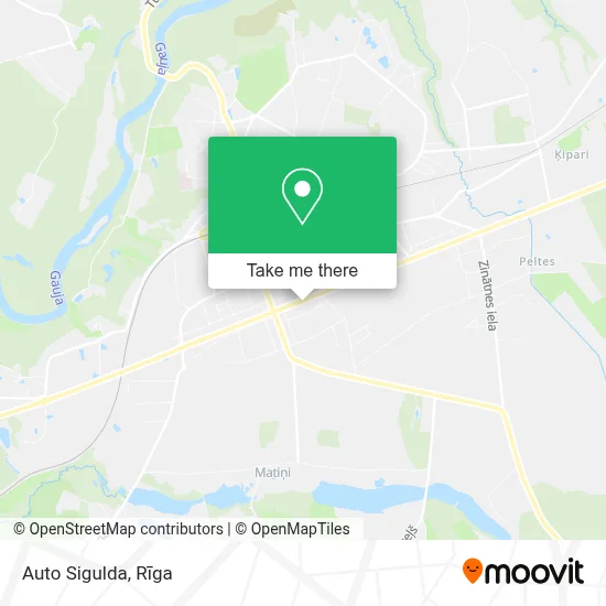 Auto Sigulda map