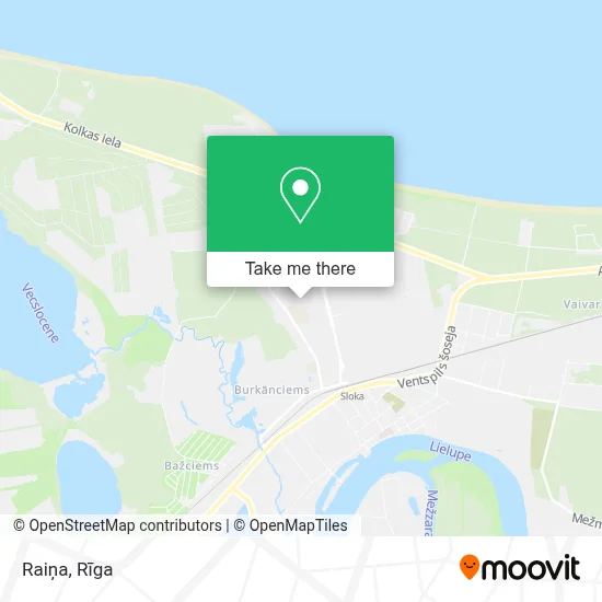 Raiņa map
