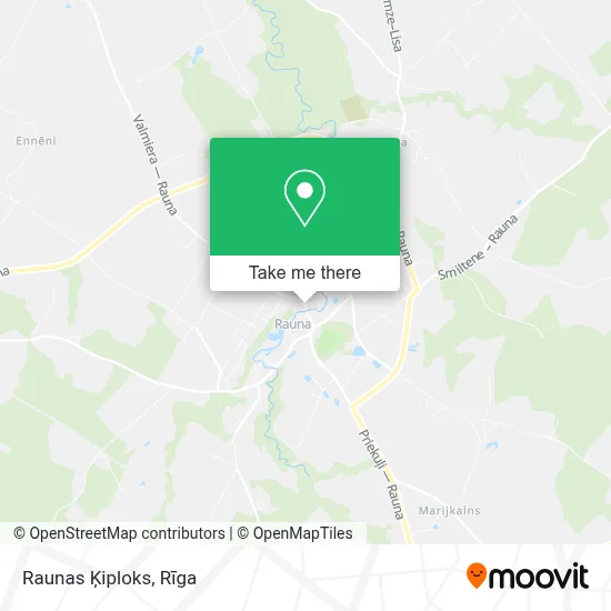 Raunas Ķiploks map