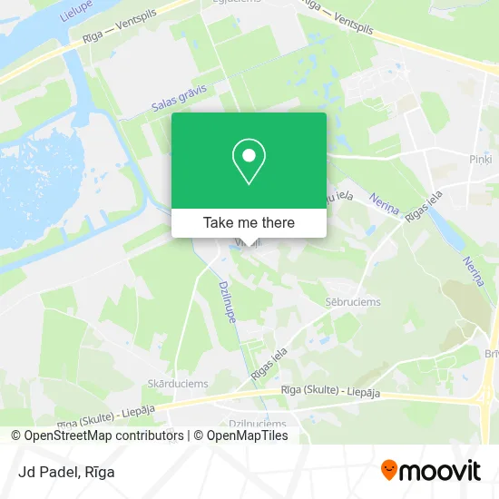 Jd Padel map