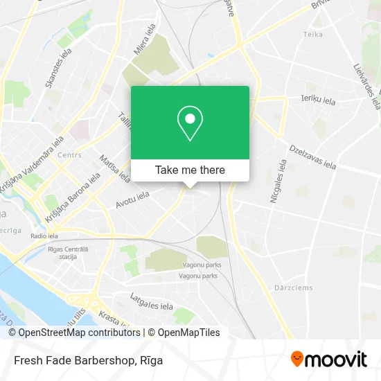 Fresh Fade Barbershop map