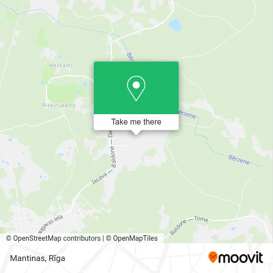 Mantinas map