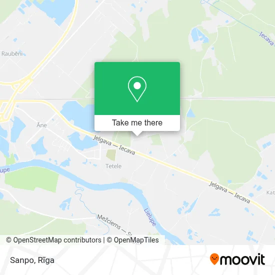 Sanpo map