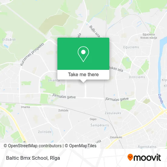 Baltic Bmx School map
