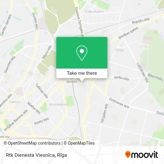 Rtk Dienesta Viesnīca map