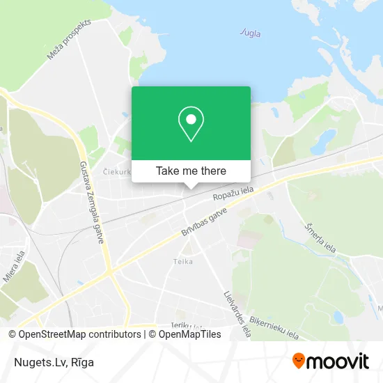 Nugets.Lv map