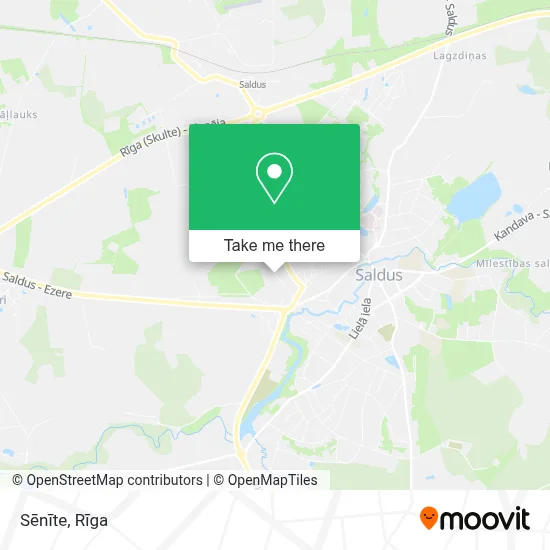Sēnīte map
