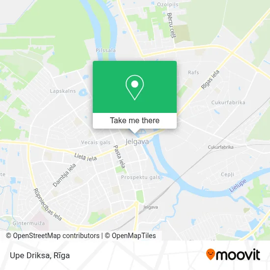Upe Driksa map