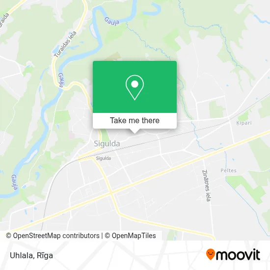 Uhlala map