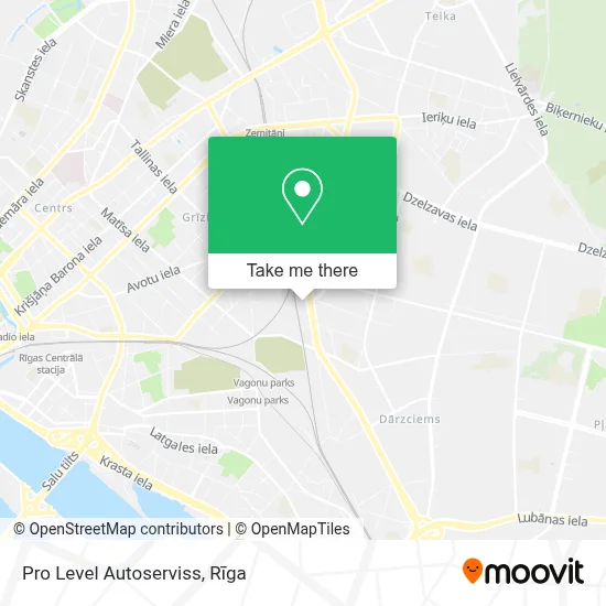 Pro Level Autoserviss map