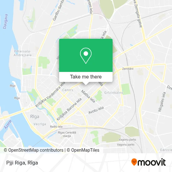 Pjji Riga map