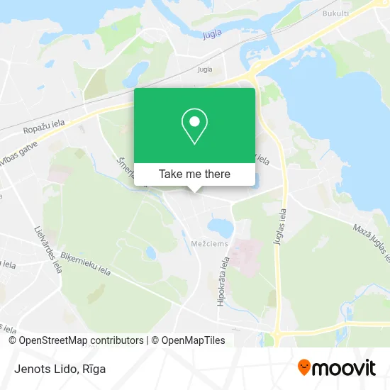 Jenots Lido map