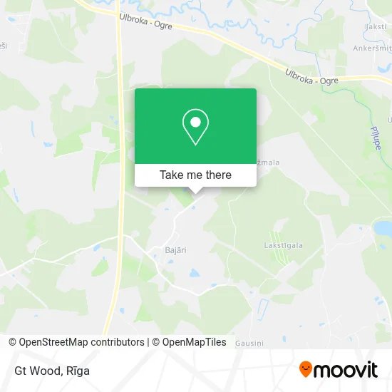 Gt Wood map