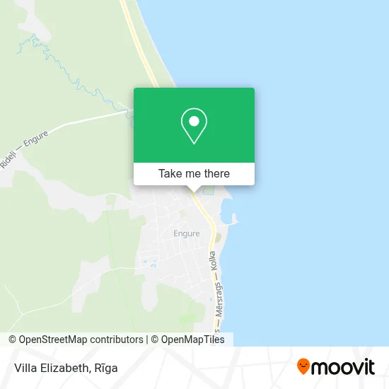 Villa Elizabeth map