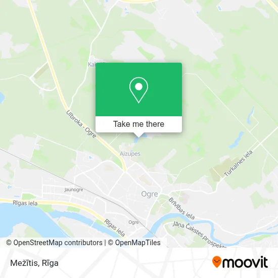 Mežītis map