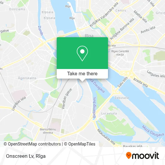 Onscreen Lv map