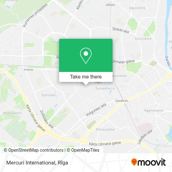 Mercuri International map