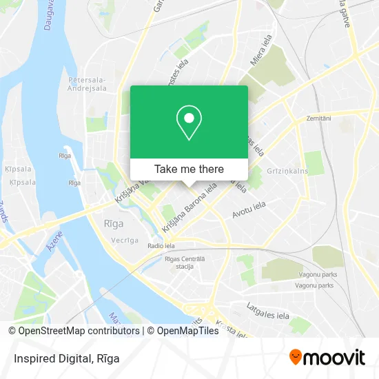 Inspired Digital map