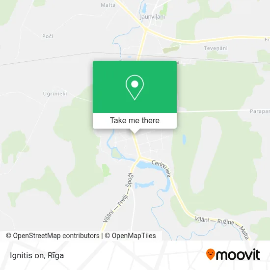 Ignitis on map