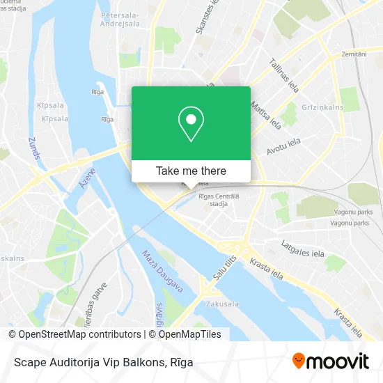 Scape Auditorija Vip Balkons map