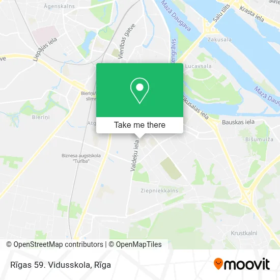 Rīgas 59. Vidusskola map