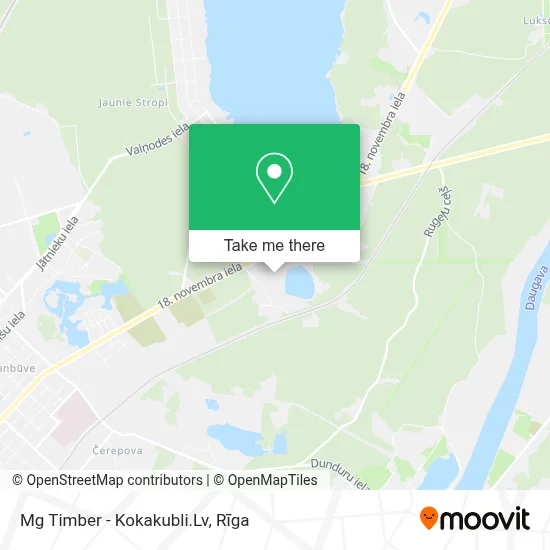 Mg Timber - Kokakubli.Lv map