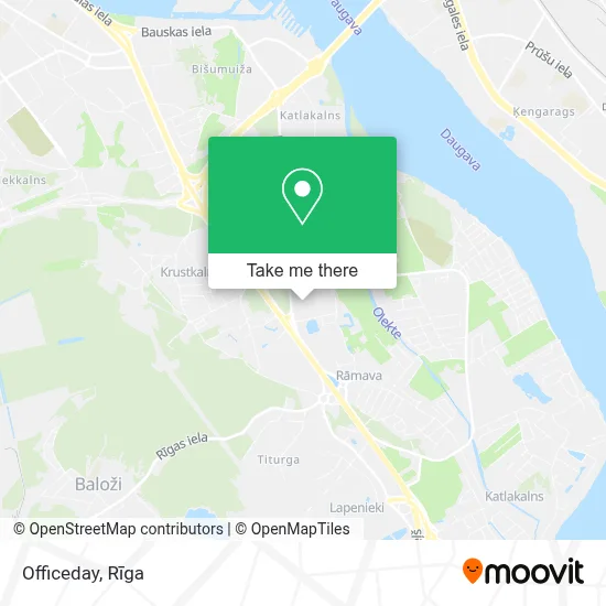 Officeday map
