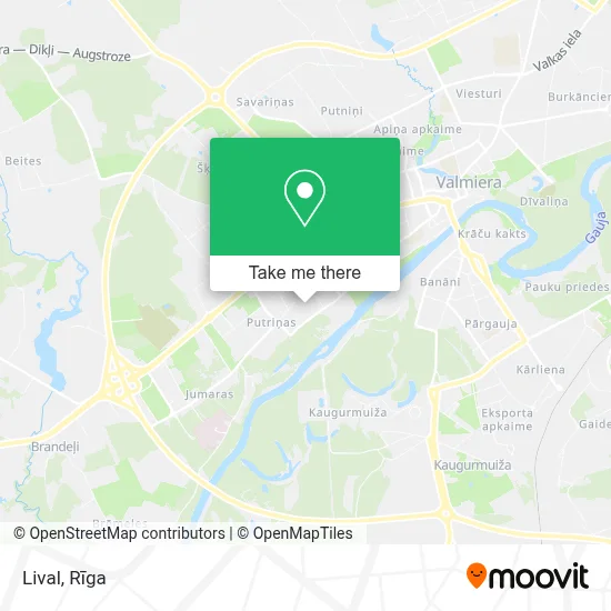 Lival map
