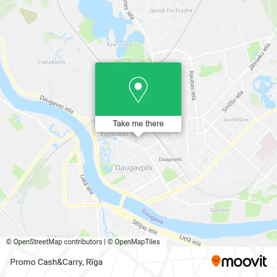 Promo Cash&Carry map