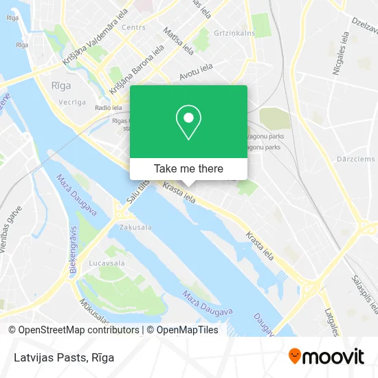 Latvijas Pasts map