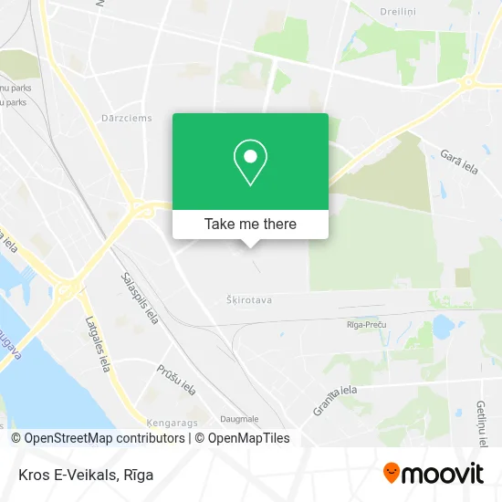 Kros E-Veikals map