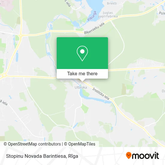 Stopinu Novada Barintiesa map