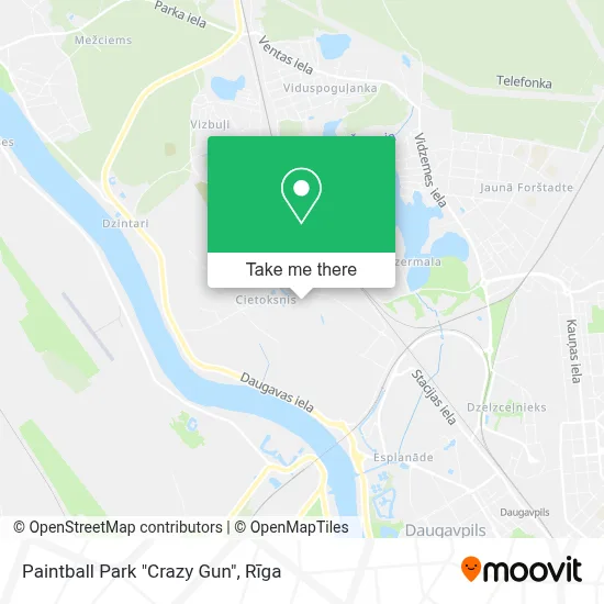 Paintball Park "Crazy Gun" map