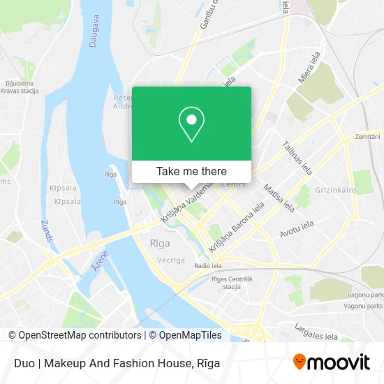 Duo | Makeup And Fashion House map