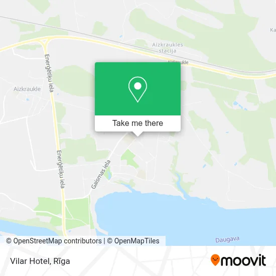 Vilar Hotel map