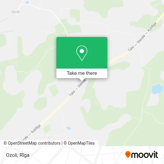 Ozoli map