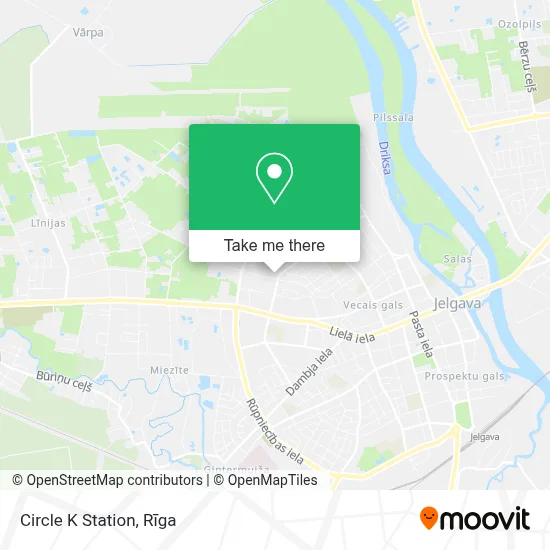 Circle K Station map