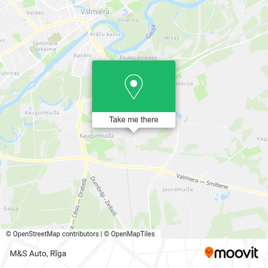 M&S Auto map