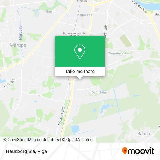 Hausberg Sia map