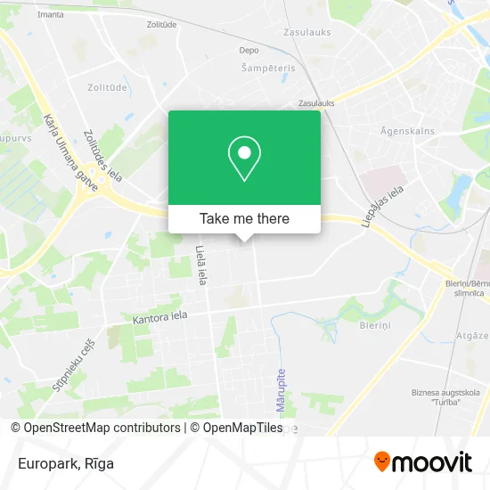 Europark map