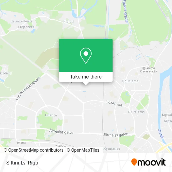 Siltini.Lv map