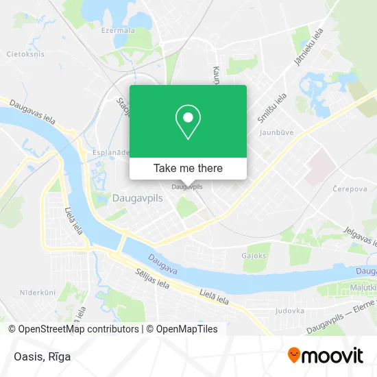 Oazis map