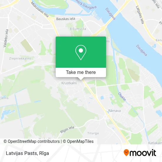 Latvijas Pasts map