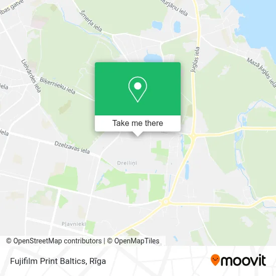 Fujifilm Print Baltics map