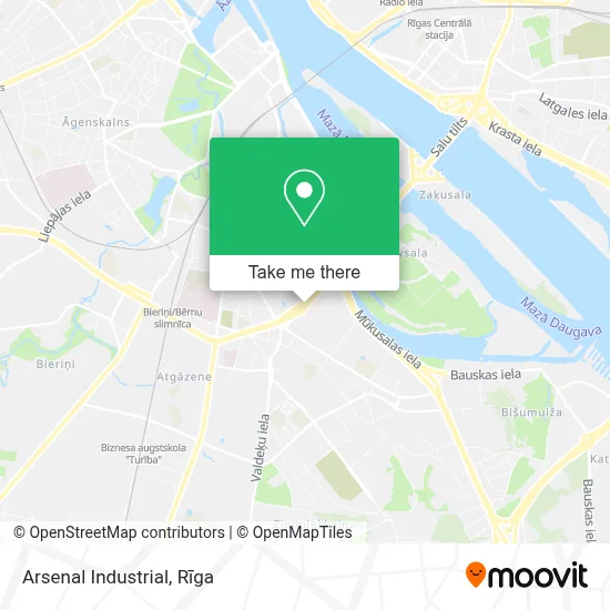 Arsenal Industrial map