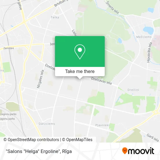 "Salons "Helga" Ergoline" map
