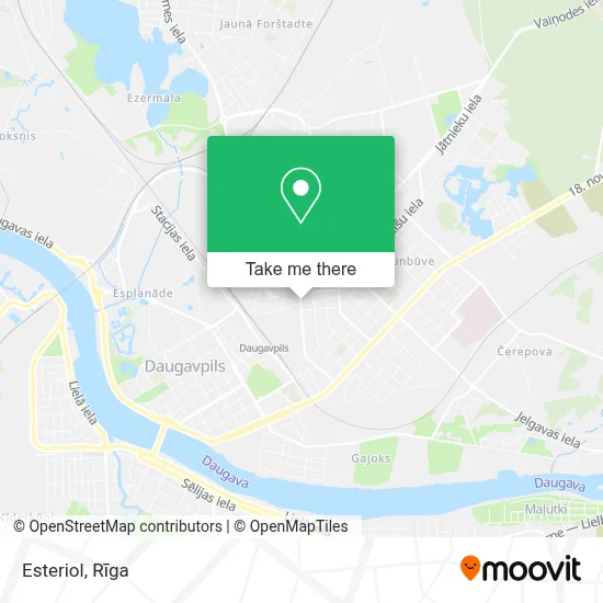 Esteriol map