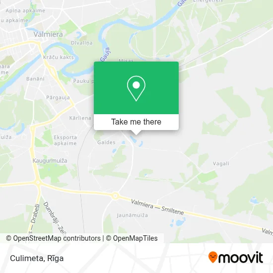 Culimeta map
