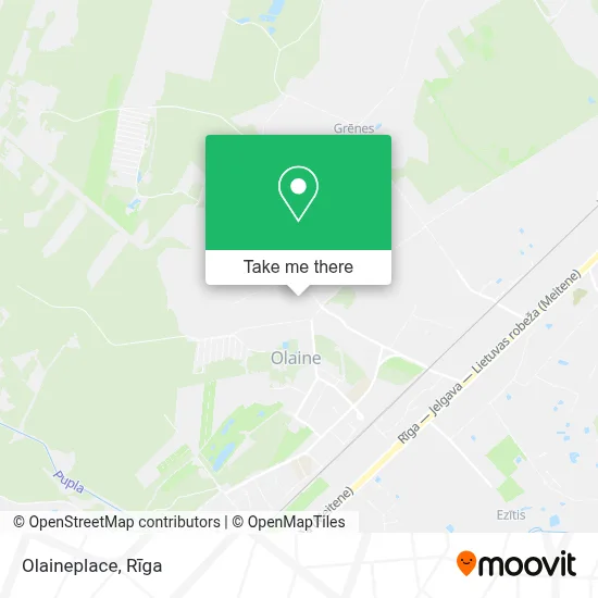 Olaineplace map